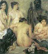 Lovis Corinth Der Harem painting